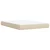 vidaXL vidaXL Box spring postelja z vzmetnico krem 140x190 cm blago, (21309083)