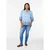 Zizzi Bluza Eviola  svetlo modra / temno modra