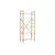 HANAH HOME Polica za knjige Elysian Travertine Gold