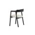 Venture Design Jedilni stol 2 kosa 56x77x53 cm črne barve