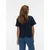 VERO MODA Majica VMSARA METTE mornarska/bela