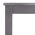 Vrtni stol sivi isprani 140 x 80 x 74 cm masivno bagremovo drvo