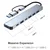 Docking station / HUB Type C na USB 3.0 7u1 kabl 10cm