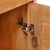 Vidaxl Kopalniška omarica VIGO Rjava in medena rjava 37,5 x 34 x 80 cm