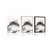 Plakat gora na Japonskem - 40x60 silver