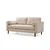 Atelier del Sofa Dvosed Rome 90x70x175cm Bež