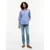 TOMMY HILFIGER Bluza  kraljevo modra / bela