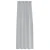 Voile zavjesa 2 pcs Tamno siva 260 x 140 cm Poliester