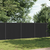vidaXL Ograjni panel siv 526x186 WPC