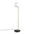 Opviq Podna lampa Luminar-14181, 37x30x140 cm, IP20, Zlatne boje
