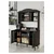 Hanah Home ormar za kafe kutak Avior 120, 120 cm, crni