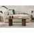 Hanah Home Klub sto Sabin, 119x40x60 cm, Boje oraha