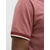 JACK & JONES Majica JPRBLualves temno rdeča/bela