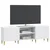 TV ormar Bijela 150 x 31 x 50 cm Konstruirano drvo