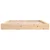 shumee vidaXL Posteljni okvir 150x200 cm masiven les