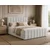 Boxspring postelja Paris Bis - 160x200 cm - tkanine Vibe