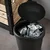 HÖLASS Kanta s poklopcem, crna, 8 l