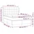 Vidaxl Box spring postelja z vzmetnico temno modra 140x200 cm žamet