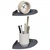 Lebdeća polica s policom 2 pcs Antracit 15 x 15 x 2 cm