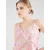 ABOUT YOU Top  modra / rjava / roza / bela