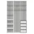 Garderobna omara Flex Set ?23 - 150 cm