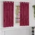 Baršunaste zavjese 2 pcs Vinska crvena 175 x 140 cm Baršun