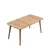 HANAH HOME Sto za dnevnu sobu Luci Oak