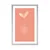 Plakat s paspartujem barvitost narave - 30x45 silver