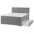 Boxspring Krevet Nikol 180/200 cm , siva