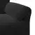 Sofa za dvije osobe Crna 158 x 83 x 95 cm Baršun