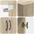 Set ormara 2 pcs Hrast sonoma Konstruirano drvo