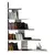 Hanah Home Polica 21,8x120x19,5cm Bela