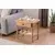 Hanah Home Noćni ormarić Daisy Drawer, 55x45x55 cm, Smeđa