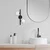 Opviq Domino 11038 Zidna lampa, Crna