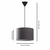 OPVIQ Visilica Pie Anthracite