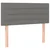 Vidaxl Box spring postelja z vzmetnico temno siva 90x190 cm blago