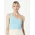 Womens asymmetrical top balticblue