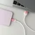 FORCELL USB-A–USB-C kabel Forcell F-Energy QC4.0 3 A 66 W Gradient 1 m C352, bel