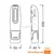Osram - prigušiva, punjiva LED baterijska lampa LEDINSPECT MINI250 LED/7W/3,7V IP65