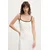 Lanena obleka Hollister Co.