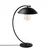 Opviq Stona lampa E27 Socket, Crna