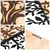 Arbre de Vie-1 NaturalBlack Decorative Wooden Wall Accessory