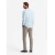 Ombre Mens mélange structured knit sweater - blue