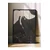 WallXpert uramljena slika 115199, The Swan Hilme af Klint, beli i crni labud na crno-beloj pozadini, 50 x 70 cm, crni ram