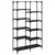 Polica Crni hrast 100 x 32 x 170 cm Konstruirano drvo
