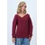 Trend Alacati Stili Ženska bluza Alc-X14564, Bordo