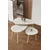 Hanah Home Set klub stolova Alvin, 3 komada, Bež