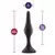 Butt plug Platinum M, 10.6cm, Crni