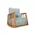 Atelier del Sofa Fotelja Sallanan 72x63x50cm Plava
