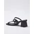 Trendyol Shoes Ženske papuče Takss25To00065, Crne